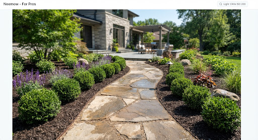 Custom landscaping Pro+ jobs