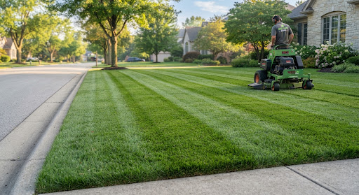 Mowing and edging service